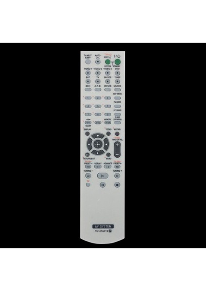 Uzaktan Kumanda -AAU013 Ev Sinemasi Ses/video Alıcısı HTDDW790, STRDG510, STRK790, HTDDW795 (Yurt Dışından)