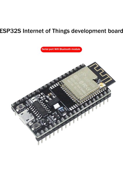 NODEMCU-32S Iot Geliştirme Kartı ESP-32S Wifi Geliştirme Kartı Wıfı+Bluetooth Ana Kart Seri Port Modülü (Yurt Dışından)