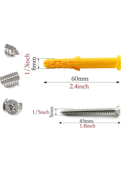 Takım M6 Tavan Duvar Montaj Asılı Donanım Montaj Seti U Şeklinde Kancalar Yoga Hamak Salıncaklar Deniz Yat Aksesuarları (Yurt Dışından) indirimleri