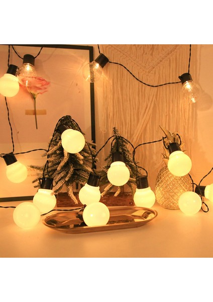 LED Solar Lamba Güç LED Dize Peri Işıklar Garlands Bahçe Dış Mekan Için Noel Dekoru (30 Lamba) (Yurt Dışından) fırsatları