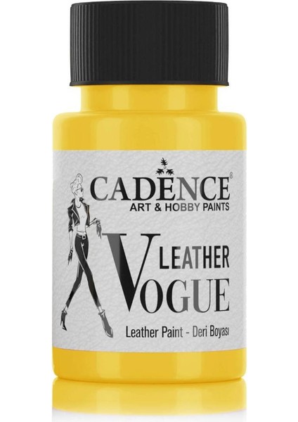 Leather Vogue Deri Boyası Lv-02 Sarı 50 ml