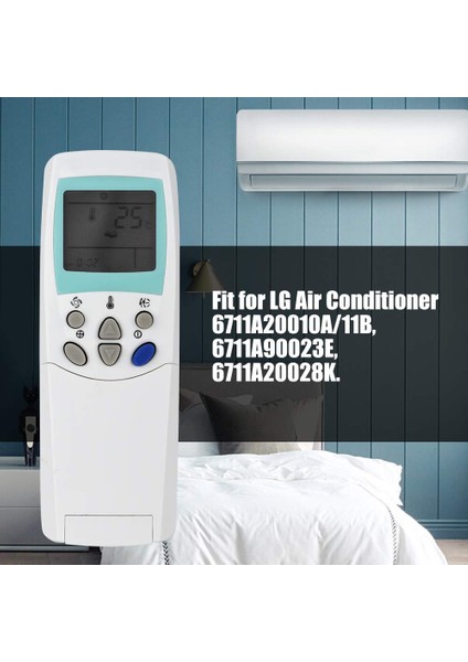 Lg 6711A20010A/11B, 6711A90023E, 6711A20028K Için Klima Uzaktan Kumandanın Değiştirilmesi, 2 Adet Aaa Pil Gerektirir (Dahil Değildir) (Yurt Dışından)