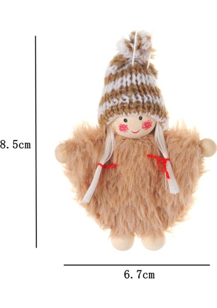2 Adet Noel Bebek Melek Bebek Noel Ağacı Dekor Süsler Yeni Yıl Hediyeleri Ev Için Noel Süslemeleri C (Yurt Dışından)