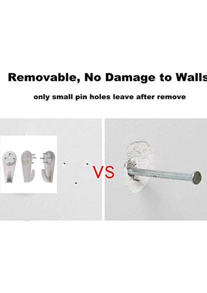 105 Paket Sert Duvar Beton Duvar Için Resim Askıları Fotoğraf Çerçeveleri Alçıpan Kanca Sanat Resim Ekran Askıları Saat Düğün Fotoğrafları Ev Ofis Için Asma Donanım Kiti (Yurt Dışından) fırsatları