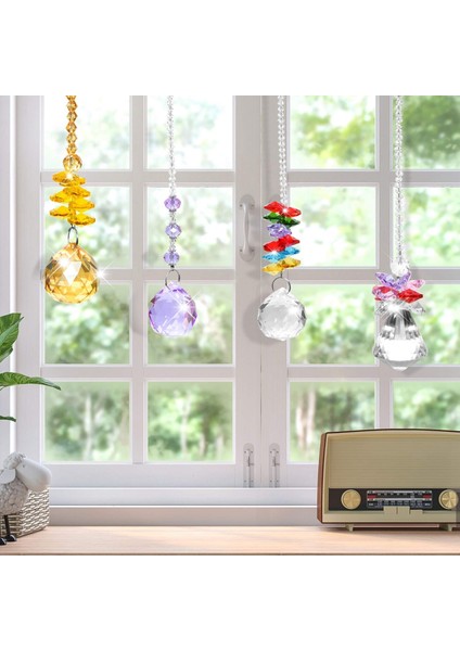 Suncatcher, Kristal Suncatcher Avize Suncatchers Prizmalar Asılı Süsleme Gökkuşağı Yapımcısı Hediye Için, Bahçe Dekorasyonu (Yurt Dışından)