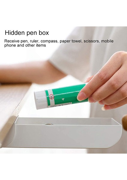 Masa Altı Çekmece,masa Altı Saklama Alanı,masaüstü Çekmeceler,masa Altı Düzenleyici,kendinden Yapışkanlı Kalemlik Çekmecesi,3'lü Paket (Yurt Dışından) fırsatları