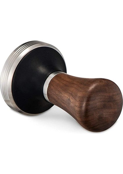 Ceviz Saplı Kahve Sabotajı 51MM, Espresso El Sabotajı 51MM, 304 Paslanmaz Çelik Matlı Espresso Kahve Sabotajı (Yurt Dışından)