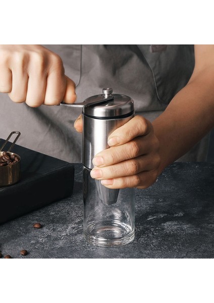 Paslanmaz Çelik Manuel Kahve Değirmeni Kahve Çekirdeği Öğütücü Taşınabilir El Krank Değirmeni Baharat Öğütücü (Yurt Dışından) indirimleri