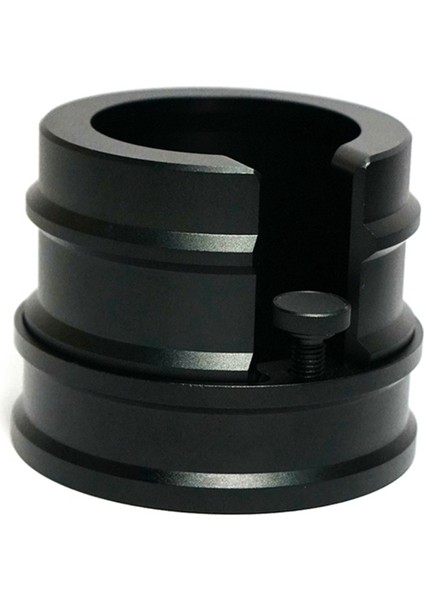 Evrensel 51.53.54.58MM Kahve Saplı Pres Tozu Tutucu, Alüminyum Alaşımlı Ayarlanabilir Pres Tozu Tabanı (Siyah) (Yurt Dışından)