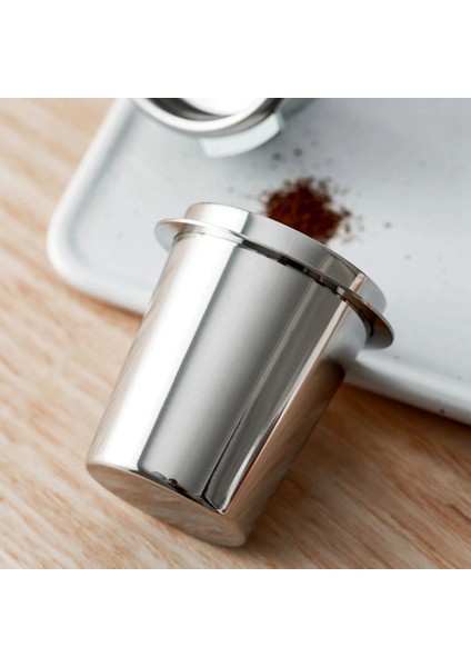 51MM Kahve Dozu Fincan Espresso Makinesi Için Dayanıklı Paslanmaz Çelik Kahve Dozu Fincan Kahve Seti Aksesuarları (Yurt Dışından)
