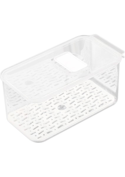 Kapaklı Buzdolabı Gıda Saklama Kapları Mutfak Depolama Mühür Tankı Plastik Ayrı Sebze Meyve Kutusu (Yurt Dışından)