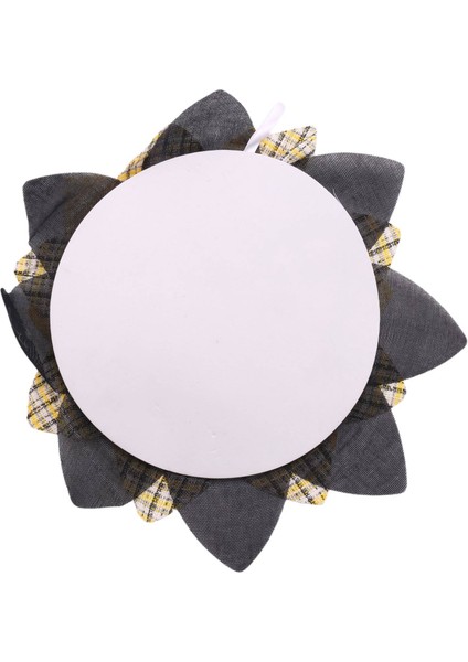 Simülasyon Yaprak Arı Ayçiçeği Çelenk Yapay Çelenk Asılı Kolye Düğün Kapı Çelenkleri Arı Festivali Için 35 cm (Yurt Dışından)