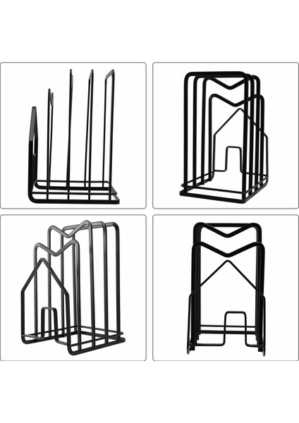 Kesme Tahtası Organizatör Standı Tutucu Kesme Tahtası Rafı Mutfak Tezgahı Tencere Tava Kapakları Raf Organizatör Düz Çelik (Yurt Dışından) indirimleri
