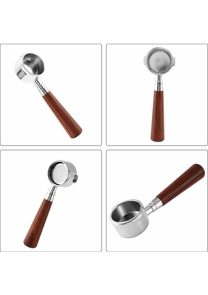 Kahve Dipsiz Portafilter EC200/EC221/EC0310 Filtre 51 mm Yedek Filtre Sepeti Kahve Aksesuarları (Yurt Dışından)