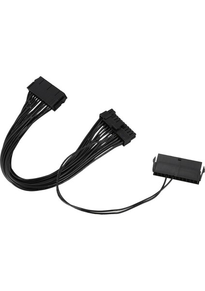 Atx Madencilik 30 cm 24 Pin Çift Psu Güç Kaynağı Uzatma Kablosu Bilgisayar Adaptör Kablosu Konektörü Madencilik Için 24PIN 20 + 4pin (Yurt Dışından) fiyatları