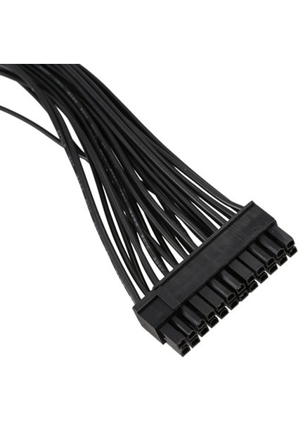 Atx Madencilik 30 cm 24 Pin Çift Psu Güç Kaynağı Uzatma Kablosu Bilgisayar Adaptör Kablosu Konektörü Madencilik Için 24PIN 20 + 4pin (Yurt Dışından) indirimleri