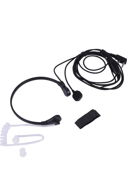 Boğaz Mikrofon Titreşim Kulaklık Kulaklık Iki Yönlü Telsiz Için Uv-5r Uv-82 Uv-B6 -888S Walkie Talkie Kulaklık (Yurt Dışından) modelleri