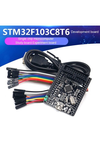 STM32F103C8T6 Geliştirme Kartı STM32 Küçük Sistem Çekirdek Kartı STM32 Mikrodenetleyici Öğrenme Kartı Deney Kartı (Yurt Dışından)