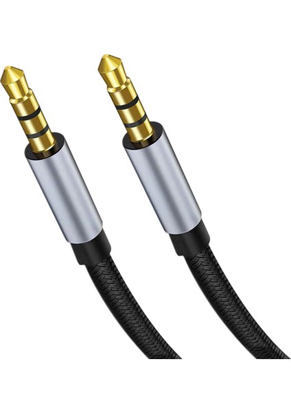 Aux Ses Kablosu 3.5mm Erkek - Erkek Araç Ses Kablosu Cep Telefonu Ses Kulaklık Ses Kablosu Ara Kablosu 1 M (Yurt Dışından) indirimleri