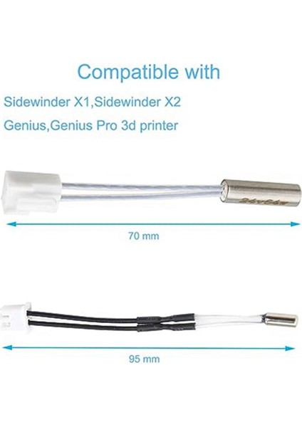 Topçu Için Uygun 3D Yazıcı Aksesuarları 3D Yazıcı Isıtıcı Kutusu Isıtma Tüpü 24V 64W Termistör Sıcaklık Sensörü (Yurt Dışından)