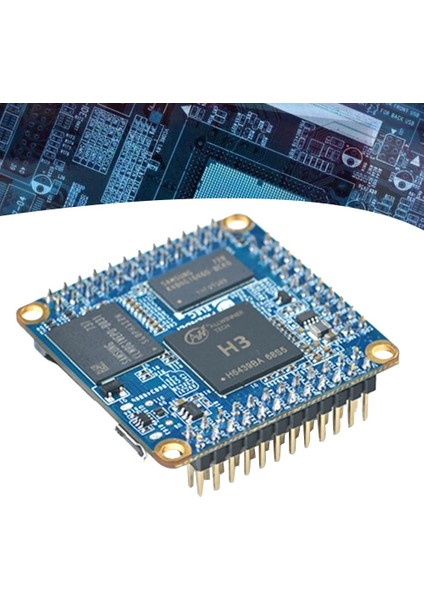 Nanopi Için Neo Core Allwinger H3 Core 256 MB + 4g Mikro USB Hat Kaynaklı Pin Başlığı ile Çekirdek Geliştirme Kurulu (Yurt Dışından)