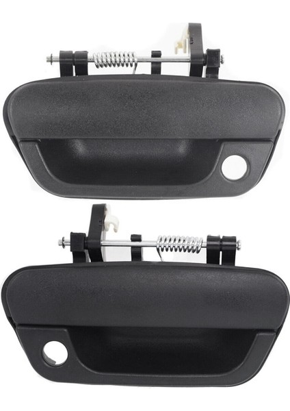 2pcs Ön Dış Kapı Kolu Seti 2013-2015 Spark Dış Siyah 95987921, 95987920 (Yurt Dışından)