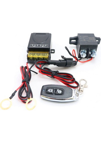 Kablosuz 433 Mhz Evrensel Uzaktan Kumanda Anahtarı Dc 24 V 150A Yüksek Güç Röle Alıcı Modülü Araba Su Pompası Için (Yurt Dışından)