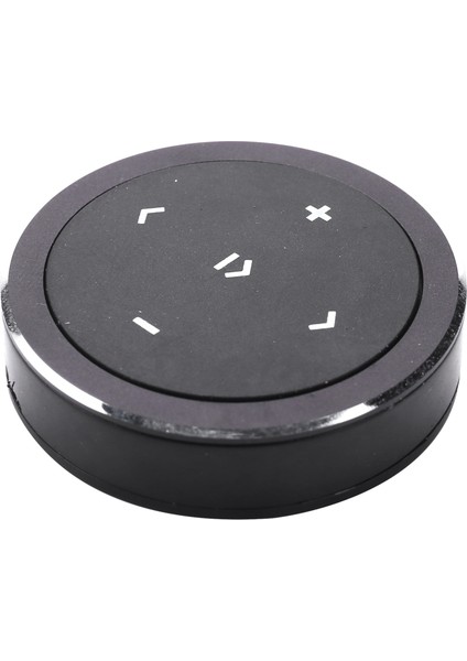 Araba Kablosuz Cep Telefonu Multimedya Bluetooth Çok Fonksiyonlu Direksiyon Uzaktan Kumandası (Siyah) (Yurt Dışından)