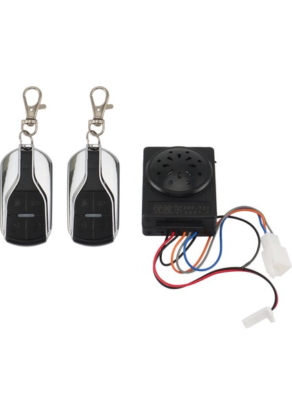 Ebike Alarm Kontrol Kutusu Akıllı Indüksiyon Kablosuz Uzaktan Evrensel Su Geçirmez Elektrikli Bisiklet Değiştirme 36V 48V 60V 72V (Yurt Dışından)