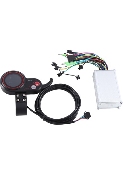 Qs-S4 LCD Ekran + 36V 48V 250W Bldc Elektrikli Scooter Fırçasız Kontrol Kiti Elektrikli Scooter Parçaları Için (Yurt Dışından)