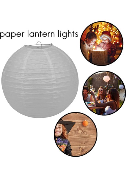 30 Adet 4 Inç-12 Inç Beyaz Kağıt Fener Çin Fener Papier Lampion Düğün Parti Cadılar Bayramı Noel Olay Asılı Dekorlar Favor (Yurt Dışından)