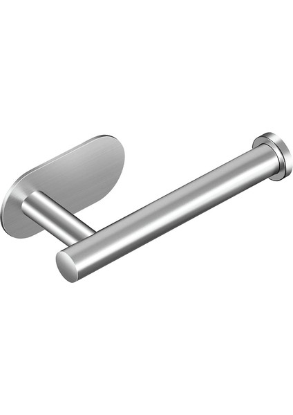 2 Adet Tuvalet Kağıdı Tutucu Banyo Mutfak Tuvalet Duvara Montaj 304 Paslanmaz Çelik Tuvalet Kağıdı Tutucu Depolama Rafı, B (Yurt Dışından)