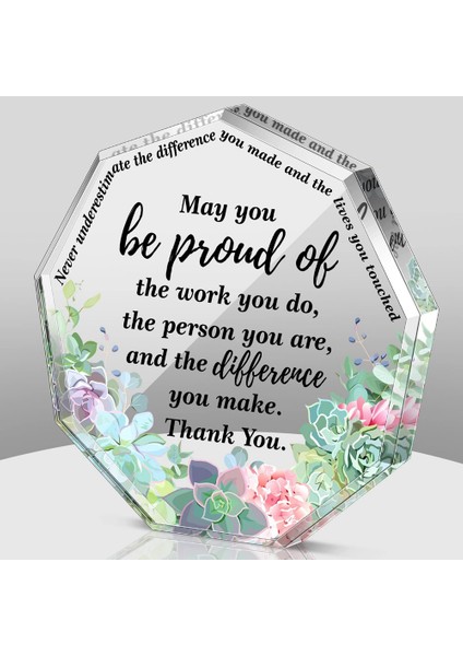 Arkadaş Dostluk Kadın Arkadaşa Doğum Günü Hediyeleri Iş Arkadaşına Gidiş Hediyeleri Plaketi (Yurt Dışından) fiyatları