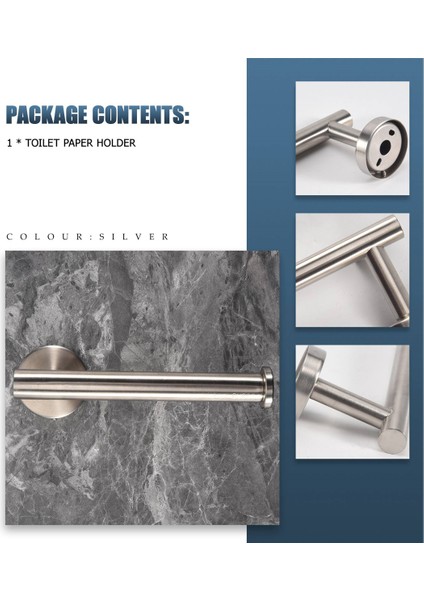 304 Paslanmaz Çelik Tuvalet Kağıdı Tutucusu,yuvarlak Mendil Tutucusu,kağıt Rulo Dispenseri (Yurt Dışından) indirimleri