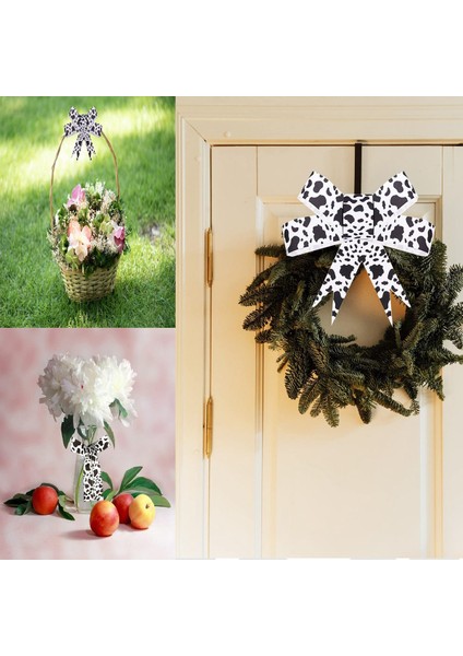 3 Adet Beyaz Siyah Inek Baskı Kablolu Kenar Şerit Zanaat Şeritler Hediye Paketleme Şerit Hayvan Baskı Şerit Dıy El Sanatları Parti Için (Yurt Dışından) modelleri