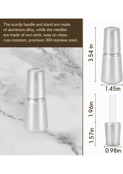 Wdt Espresso Aracı Espresso Dağıtım Aracı, Barista Için Iğneler Espresso Kahve Karıştırıcı, Espresso Distribütörü Için (Yurt Dışından) indirimleri