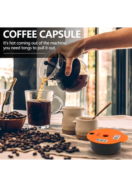 Yeniden Kullanılabilir Kahve Kapsülleri, -S Makinelerle Uyumlu, Kahve Filtresi Doldurulabilir Kahve Kapsülleri 180ML (Yurt Dışından) fiyatları