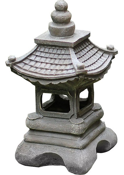 Japon Tarzı Avlu Dekorasyon Reçine Güneş Lambası Saray Fenerler Peyzaj Işıkları Ev Bahçe Dekorasyon (Yurt Dışından)