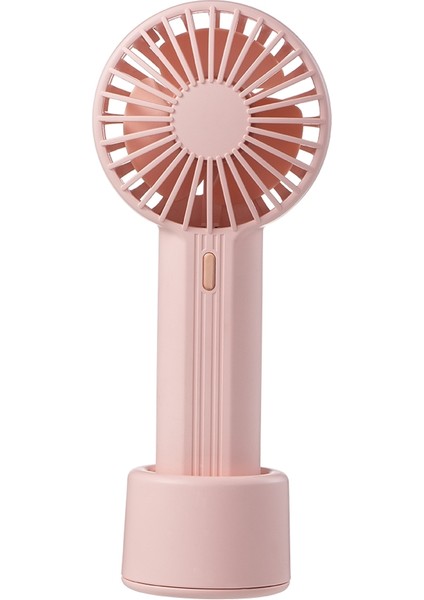 Mini El Fanı Taşınabilir USB Fan Yaz Hava Soğutucu Ofis Masaüstü Vantilatör Açık Seyahat El Soğutma Fanı Pembe (Yurt Dışından)