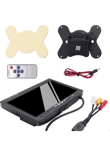 12 V-24 V 7 Inç Tft LCD Renkli Hd Monitör Araba Cctv Ters Dikiz Geri Görüş Kamerası Otomotiv Elektronik Aksesuarları (Yurt Dışından)