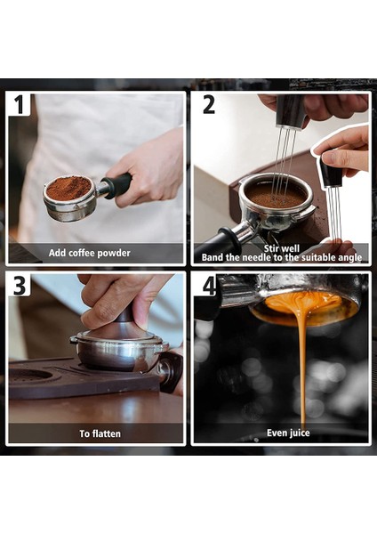 Espresso Kahve Karıştırıcı, Wdt Aracı Kahve Sabotaj Matlı Espresso Karıştırma Aracı, Espresso Kahve Karıştırıcı Seti (Yurt Dışından) modelleri