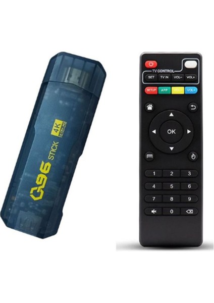 Ev Sineması Q96 Dongle Akıllı Tv Kutusu Android Allwinner H313 Çekirdek 2.4g Çift Wıfı 4K Hdr Set Üstü Kutusu 265 Ab Tak (Yurt Dışından)