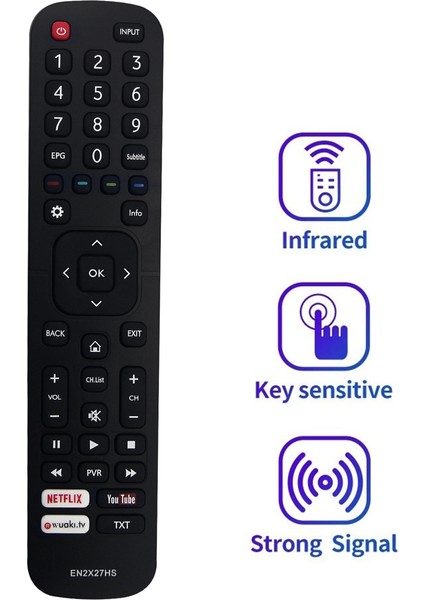Tv Için EN2X27HS Uzaktan Kumandayı Değiştirin H55M3300 H50M3300 H49M3000 H49M2600 H43MEC3050 H75M7900 H65M7000 H40M3300 (Yurt Dışından) fiyatları