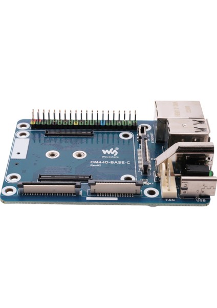Cm4-Io-Base-C Cm4 Temel Genişletme Kartı Gelişmiş Sürümü Için Genişletme Kartı RJ45+M.2 M Key (Yurt Dışından) fırsatları