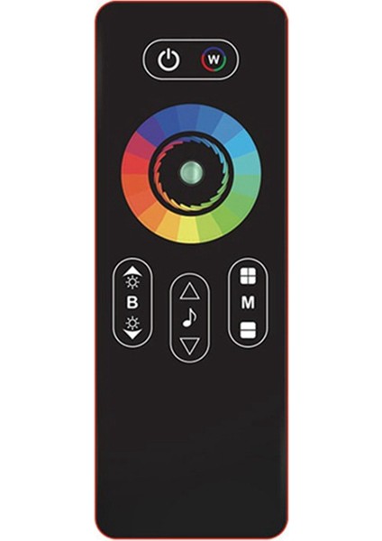 2.4g Uzaktan Kumanda Taşınabilir Ince Kablosuz Dokunmatik Uzaktan Kumanda Karartma Uzaktan Kumanda Denetleyici Olmadan, D (Yurt Dışından)