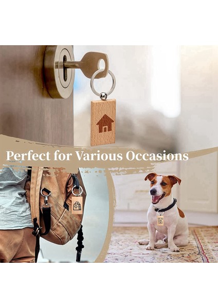 50 Adet Ahşap Anahtarlık Boşlukları, Dikdörtgen Ahşap Boşluklar, Ahşap Gravür Boşlukları, Anahtarlıklar Için Doğal Ahşap Boşluklar (Yurt Dışından) fırsatları