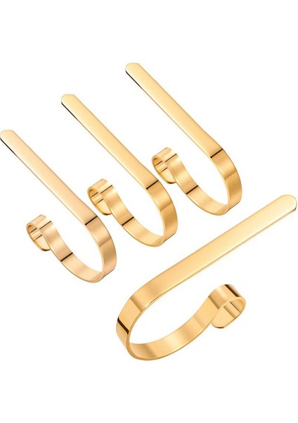 Şömine Mantel Için 10PCS Noel Çorap Askı Tutucu (Yurt Dışından)