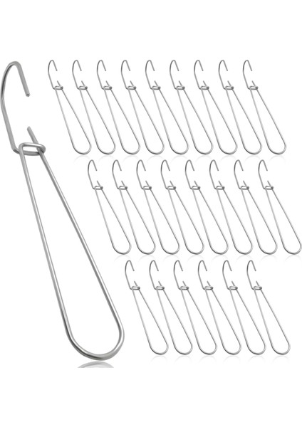 24 Adet 7.3 Inç Metal Desen Kanca Dikiş Desen Yapımı Asılı Askı (Yurt Dışından)