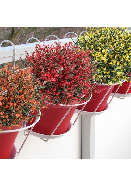 10 Paketler Yapay Lavanta Çiçekleri Açık Havada Çalılar Yeşillik Bitkiler Kapalı Uv Dayanıklı Plastik Sahte Buketler (Yurt Dışından) indirimleri