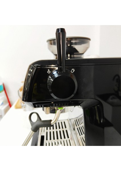 Kahve Makinesi Anahtarı Sage 870/875/876 Kahve Makinesi Buhar Topuzu Anahtarı Modifiye Çalıştırma Kolu Gümüş (Yurt Dışından)
